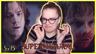 Supernatural Season 5 Episode 15 quotDead Men Dont Wear Plaidquot REACTION [upl. by Anaehr]