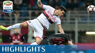 Milan  Genoa 10  Highlights  Giornata 29  Serie A TIM 201617 [upl. by Ennire]