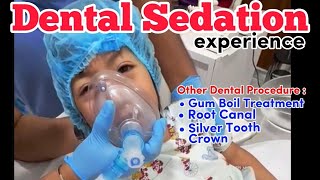 Dental Sedation Experience 2023  Inhaled Sedation  Pediatric Dentistry in Dubai UAE [upl. by Notselrahc]