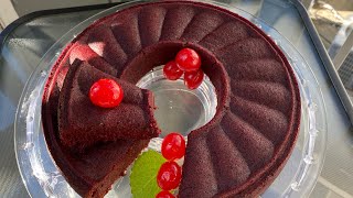 How To Make Sorrel Fruit  Hibiscus Cake [upl. by Sung382]