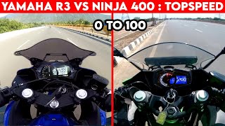 Yamaha R3 vs Ninja 400 vs KTM RC390  Which is BEST [upl. by Mattheus211]