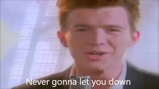 Never Gonna Give You Up Lyrics  Rick Astley [upl. by Killigrew183]