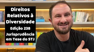 Direitos Relativos à Diversidade  Jurisprudência em Tese do STJ  Edição 238 [upl. by Haig679]