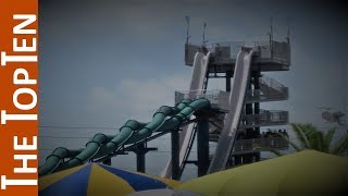 The Top Ten Most Extreme Water Slides In The World [upl. by Darbie70]