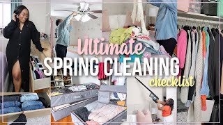 ULTIMATE SPRING CLEANING MARATHON EXTREME DEEP CLEAN DECLUTTER amp ORGANIZE WITH ME SEASONAL CLEAN [upl. by Map]