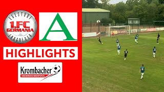 Germania EgestorfLangreder vs Arminia Hannover  Highlights 1 Runde Niedersachsenpokal [upl. by Eirolav]