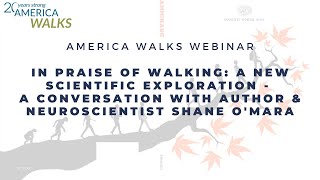 In Praise of Walking A New Scientific Exploration  a conversation with author Shane OMara [upl. by Morrell627]