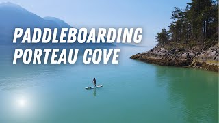 INSANELY GORGEOUS PORTEAU COVE Our PADDLEBOARD TRIP to the Islands [upl. by Caine156]