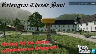 Erlengrat Collectable Map Tour  Finding All The Cheese FS22 [upl. by Ecnerolf]