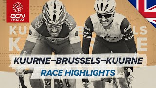 KuurneBruxellesKuurne 2020 Highlights  Spring Classics On GCN Racing [upl. by Eastman669]