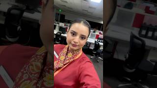 Airport Standby ✈️😍airindiaexpress flightattendant minivlog airlines crazyruhivlog [upl. by Ttenaj299]