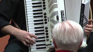 John Lettieri plays Medley on Roland VAccordion FR7X March 2011 [upl. by Suolhcin412]