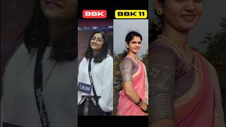 Bigg Boss Kannada Contenstants and Bigg Boss Kannada 11 Contestants Comparision shortsviralbbk11 [upl. by Tippets]