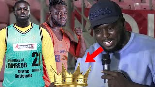 Urgent  Aziz Ndiaye proclame Eumeu Sène vs Balla Gaye 2 et remet en jeu la couronne de lempereur [upl. by Eanyl]