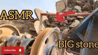 ☠️Super Giant Rock Crusher in actionSuper satisfying Rock breakerasmr viralvideo rockcrusher [upl. by Lorimer]