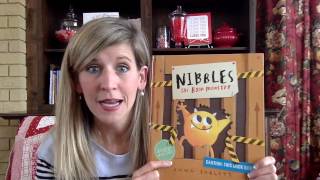 Nibbles The Book Monster by Emma Yarlett [upl. by Aztiraj698]