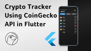 How to build a CryptoCurrency Tracker using CoinGecko API In Flutter [upl. by Lalita]