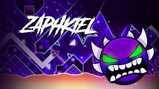 Geometry Dash  quotZAPHKIELquot by Darwin and NoctaFly 100 EXTREME DEMON [upl. by Suryt]