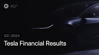 Tesla Q3 2024 Financial Results and QampA Webcast [upl. by Old]