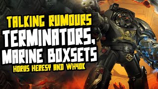 Talking New Space Marine BoxsetsTerminator Rumours [upl. by Harbert151]