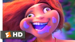 THE CROODS A NEW AGE Clip  Feel the Thunder  Trailer 2020 [upl. by Hodge]