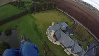 Perthshire Sept 2010  Parajet Rotron Paramotor Flight [upl. by Marin]