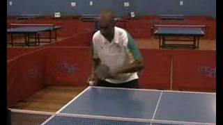 Table Tennis Backhand Push Lesson [upl. by Ahsienal]