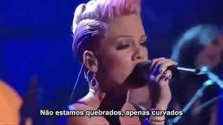 Pnk amp Nate Ruess  Just Give Me a Reason Live Legendado em PT BR [upl. by Isaiah6]