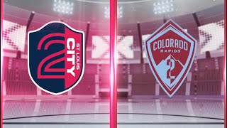 90 in 15 St Louis CITY2 vs Colorado Rapids 2  March 18 2024 [upl. by Odraboel]