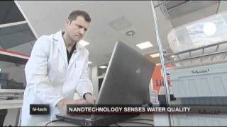 euronews hitech  Biochip misst Wasserqualität [upl. by Sharpe]