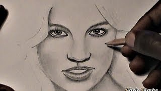 HOW TO DRAW A REALISTIC GIRL for beginners [upl. by Westlund]