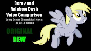 Derpy Voice Comparison From The Last Roundup [upl. by Dori]