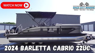 2024 Barletta Cabrio 22UC Walkaround and Review [upl. by Enelyahs]