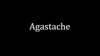 How to pronounce Agastache [upl. by Anhcar794]