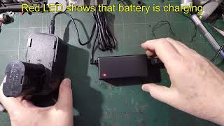 Convert Bosch 96v NiCd battery to 126v LiIon [upl. by Potts]