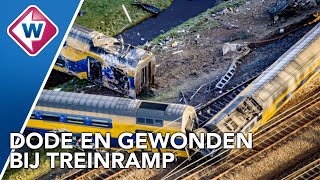 Enorme ravage na dodelijk treinongeluk Voorschoten [upl. by Lesiram]