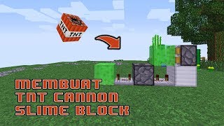 Cara Membuat TnT Cannon  Minecraft Indonesia [upl. by Boorer]