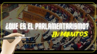 EL PARLAMENTARISMO en minutos [upl. by Anaud]