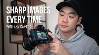 How To Get Super Sharp Photos Every Time With Any Camera [upl. by Soracco]