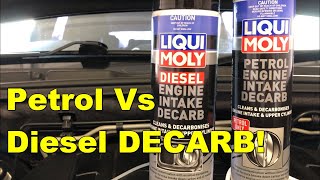 DECARB Your Engine  Petrol Vs Diesel Liqui  Moly Engine Intake Decarb  WHAT IS THE DIFFERENCE [upl. by Burwell928]