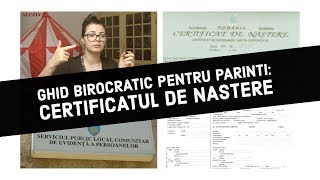 TOTI PASII PENTRU ELIBERAREA CERTIFICATULUI DE NASTERE  NOU NASCUT [upl. by Kallista]