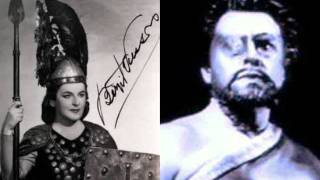 Birgit Nilsson amp George London quotWohl taugte dir nichtquot Die Walküre [upl. by Fritz]