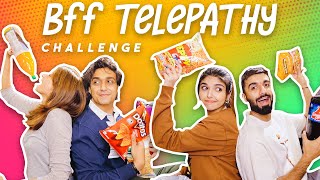 BFF TELEPATHY CHALLENGE ft Tanzeel Mnv amp Unnati  Ashi Khanna [upl. by Tneicniv]