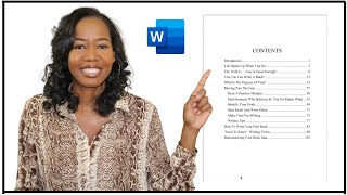 How To Create A Table Of Contents In Microsoft Word [upl. by Nelon166]