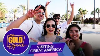 THE GOLD SQUAD VISITS GREAT AMERICA  The Gold Squad [upl. by Ahslek483]