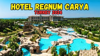 Hotel Regnum Carya  Hotel Tour 2024 Belek Turkey [upl. by Belldame]