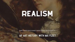 AP Art History Realism [upl. by Yenreit918]