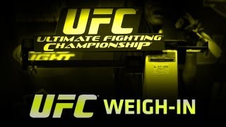 UFC on FX Sotiropoulos vs Pearson WeighIns [upl. by Coit637]