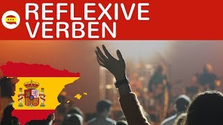 Reflexive Verben konjugieren in Spanisch im Präsens El presente  Bildung Gebrauch Beispiele [upl. by Lan]