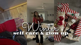 Winter self care amp glow up  Tanning bed nails hair etc [upl. by Voleta]